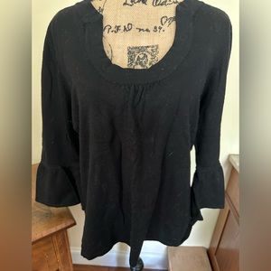 Lane Bryant Sweater 3/4 bell sleeves